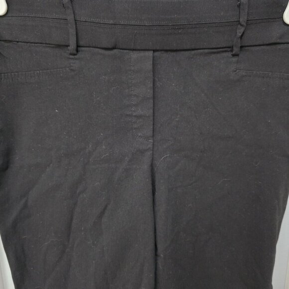 Rafaella Classic Black Slacks 16W – Stretch Waist Career Pants Plus Size - Picture 5 of 8
